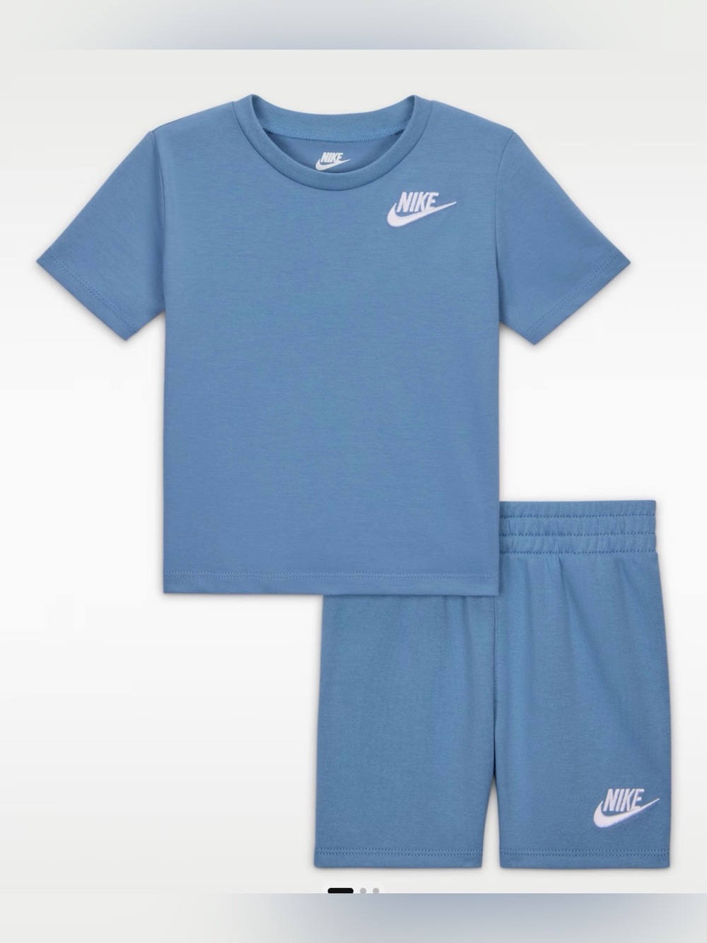 Nike Blue Short Sleeve Kids Set
